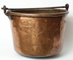 19th Century Copper Cauldron Log Holder - 799477