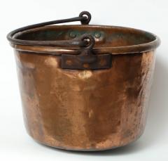 19th Century Copper Cauldron Log Holder - 799478