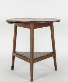 19th Century Cricket Table with shelf underneath - 3530283