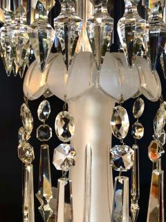 19th Century Crystal Lalique Style Cornelius Baker Chandelier - 2978805