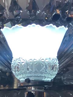 19th Century Crystal Lalique Style Cornelius Baker Chandelier - 2978808