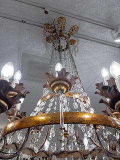 19th Century Directoire Style Crystal Chandelier - 4340840
