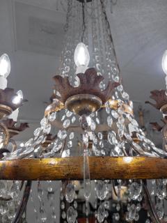 19th Century Directoire Style Crystal Chandelier - 4340849