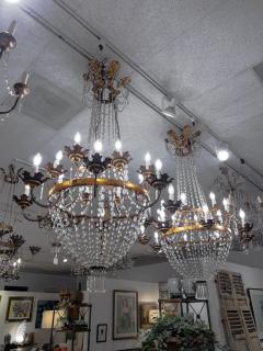 19th Century Directoire Style Crystal Chandelier - 4340858