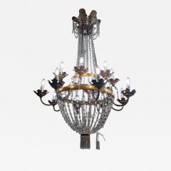 19th Century Directoire Style Crystal Chandelier - 4344597