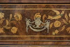 19th Century Dutch Marquetry Display Cabinet - 2254198