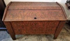 19th Century Eastern European Shepherds Coffer or Chest - 1709175