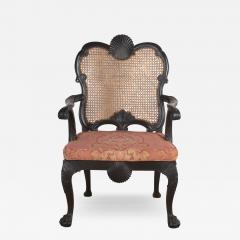 19th Century Ebonised Armchair - 3613101