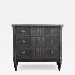 19th Century Ebonized Gustavian Commode - 4520548