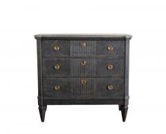 19th Century Ebonized Gustavian Commode - 4520550