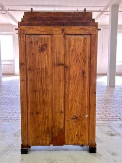 19th Century Empire Cabinet Vitrine With Mystical Figures DE ca 1850 - 4602427