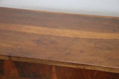 19th Century Empire Solid Walnut Commode or Chest of Drawers - 2269094