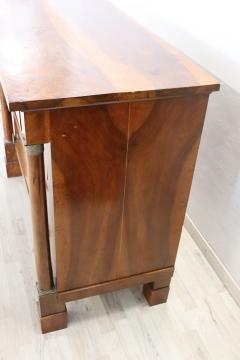 19th Century Empire Solid Walnut Commode or Chest of Drawers - 2269095