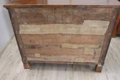 19th Century Empire Solid Walnut Commode or Chest of Drawers - 2269103