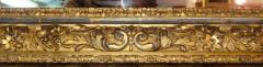 19th Century English Baroque Gilt Floral Wall Mirror - 4153941