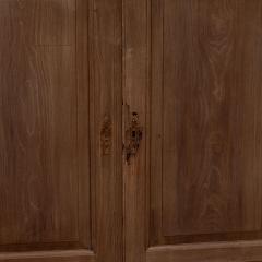 19th Century English Breakfront Cabinet in Bleached Mahogany - 1095384