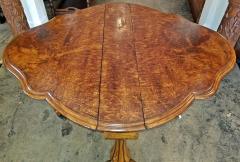 19th Century English Burl Walnut Sutherland Table - 1705149