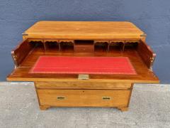 19th Century English Campaign Secretaire Chest - 3097128