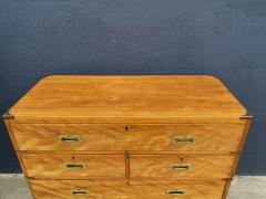 19th Century English Campaign Secretaire Chest - 3097134