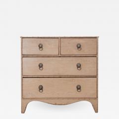 19th Century English Chest of Drawers with Faux Finish - 499811