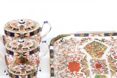 19th Century English Crown Derby Service For Ten People - 1825129