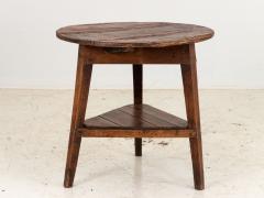 19th Century English Fruitwood Cricket Pub Table - 3756019