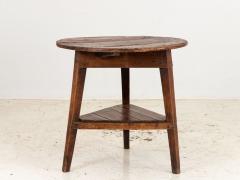 19th Century English Fruitwood Cricket Pub Table - 3756020