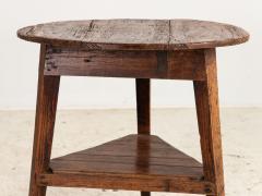 19th Century English Fruitwood Cricket Pub Table - 3756024