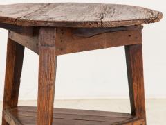 19th Century English Fruitwood Cricket Pub Table - 3756025