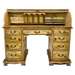 19th Century English George III Chinoiserie Bureau - 2786417