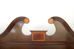 19th Century English George III Mahogany Breakfront Bookcase - 2472344