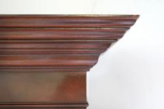 19th Century English George III Mahogany Breakfront Bookcase - 2472345