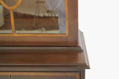 19th Century English George III Mahogany Breakfront Bookcase - 2472349
