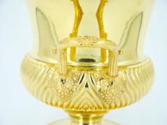 19th Century English Gold Washed Silverplate Champagne Cooler - 3167557