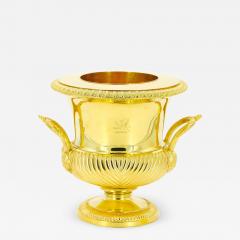 19th Century English Gold Washed Silverplate Champagne Cooler - 3170739