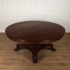 19th Century English Mahogany Centre Table - 3560254