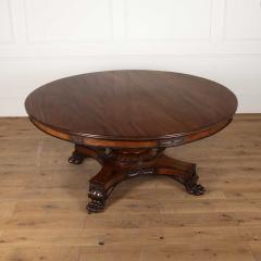 19th Century English Mahogany Centre Table - 3560318