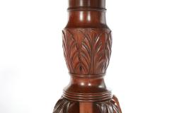 19th Century English Mahogany Double Pedestal Dining Table - 2472483