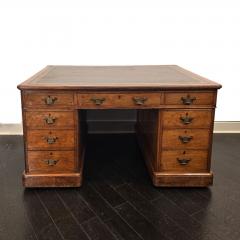 19th Century English Mahogany Partners Desk - 4477355
