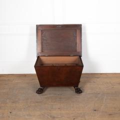 19th Century English Mahogany Sarcophagus Cellarette - 3625440