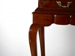 19th Century English Mahogany Wood Silver Flatware Chest - 3057327