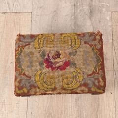 19th Century English Needlepoint Footstool - 4212279
