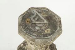 19th Century English Reconstituted Stone Sundial - 3533070