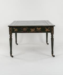 19th Century English Regency Chinoiserie Library Desk or Table - 3526494