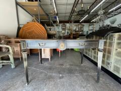 19th Century English Regency Ebonized Desk - 4136641