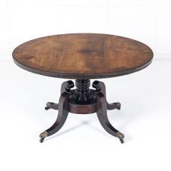 19th Century English Regency Rosewood Centre Table - 3563630