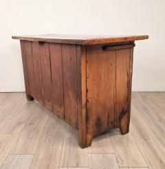19th Century English Rustic Pine Sideboard Cabinet - 4760981