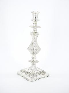 19th Century English Sheffield Silver Plated Five Light Convertible Candelabra - 4706229