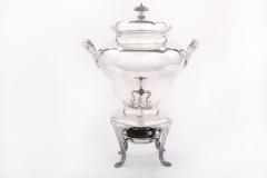 19th Century English Silver Plate Samovar Tea Urn - 1964844