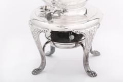 19th Century English Silver Plate Samovar Tea Urn - 1964875